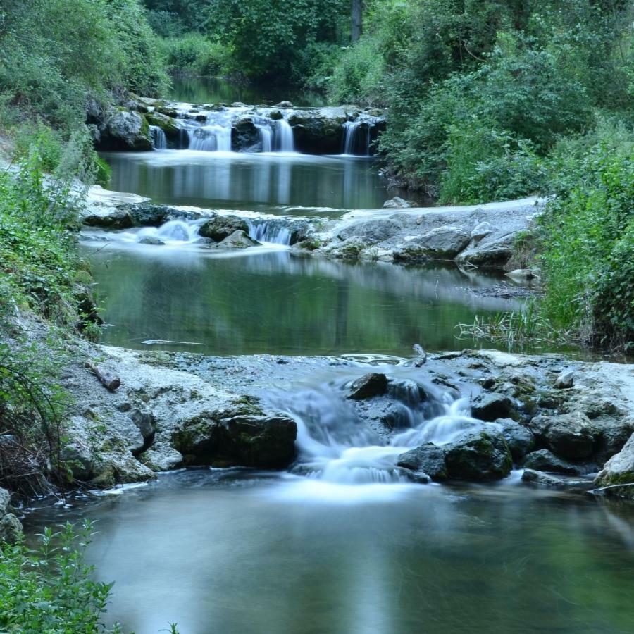 Camping L'Eau Vive Hotel Dauphin Bagian luar foto